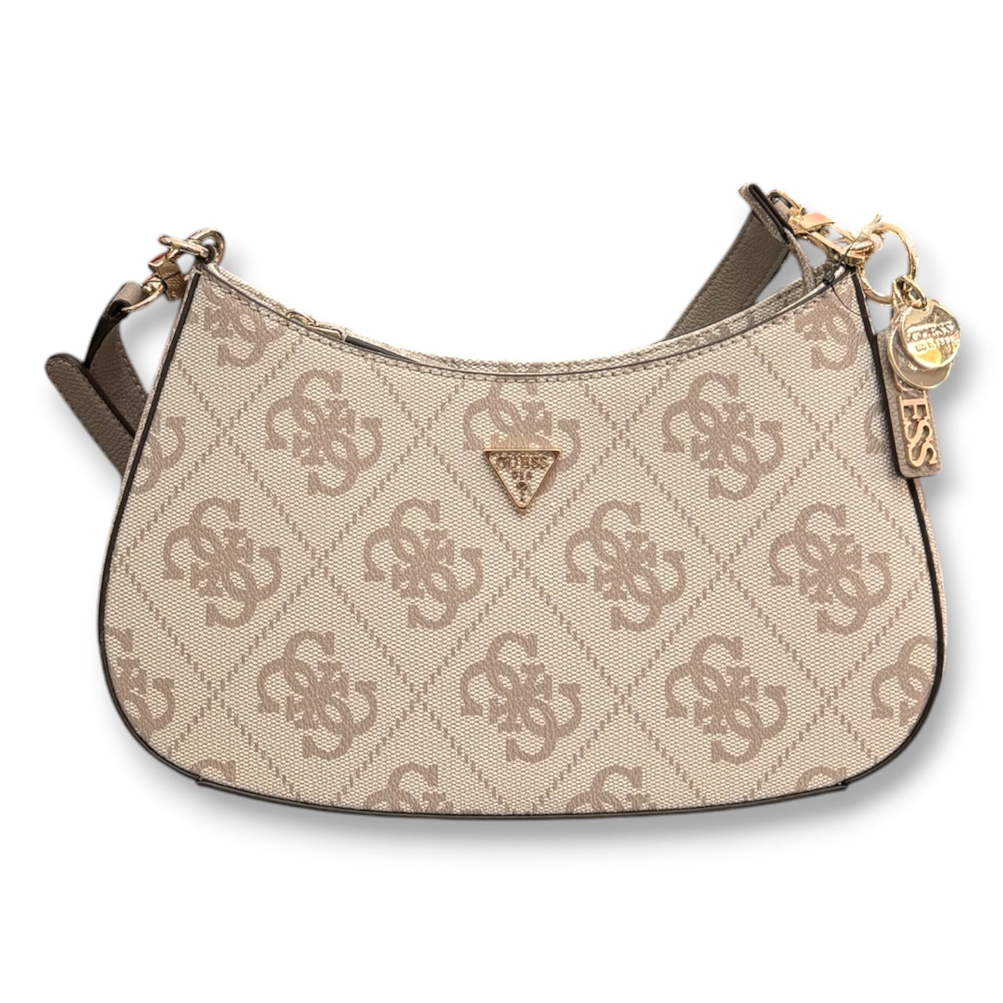 GUESS- Borsa Donna, Group:NOELLE II, Col.DARK TAUPE LOGO