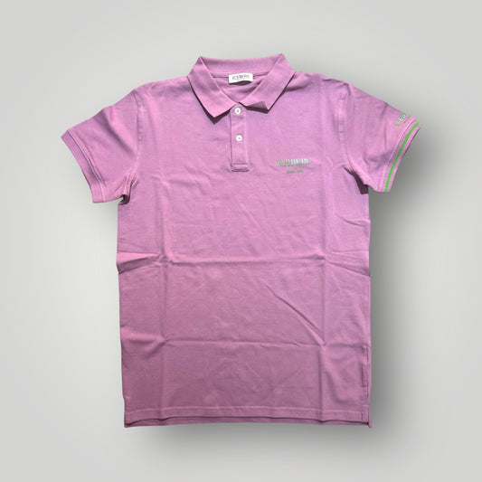 Polo ICEBERG basic, logo lato cuore, RegularFit, Col.Lilla