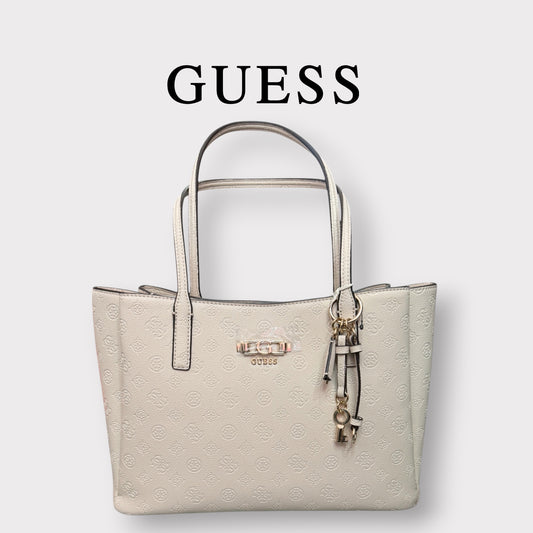 GUESS- Borsa Donna, Group:ANISE, Col.STONE LOGO