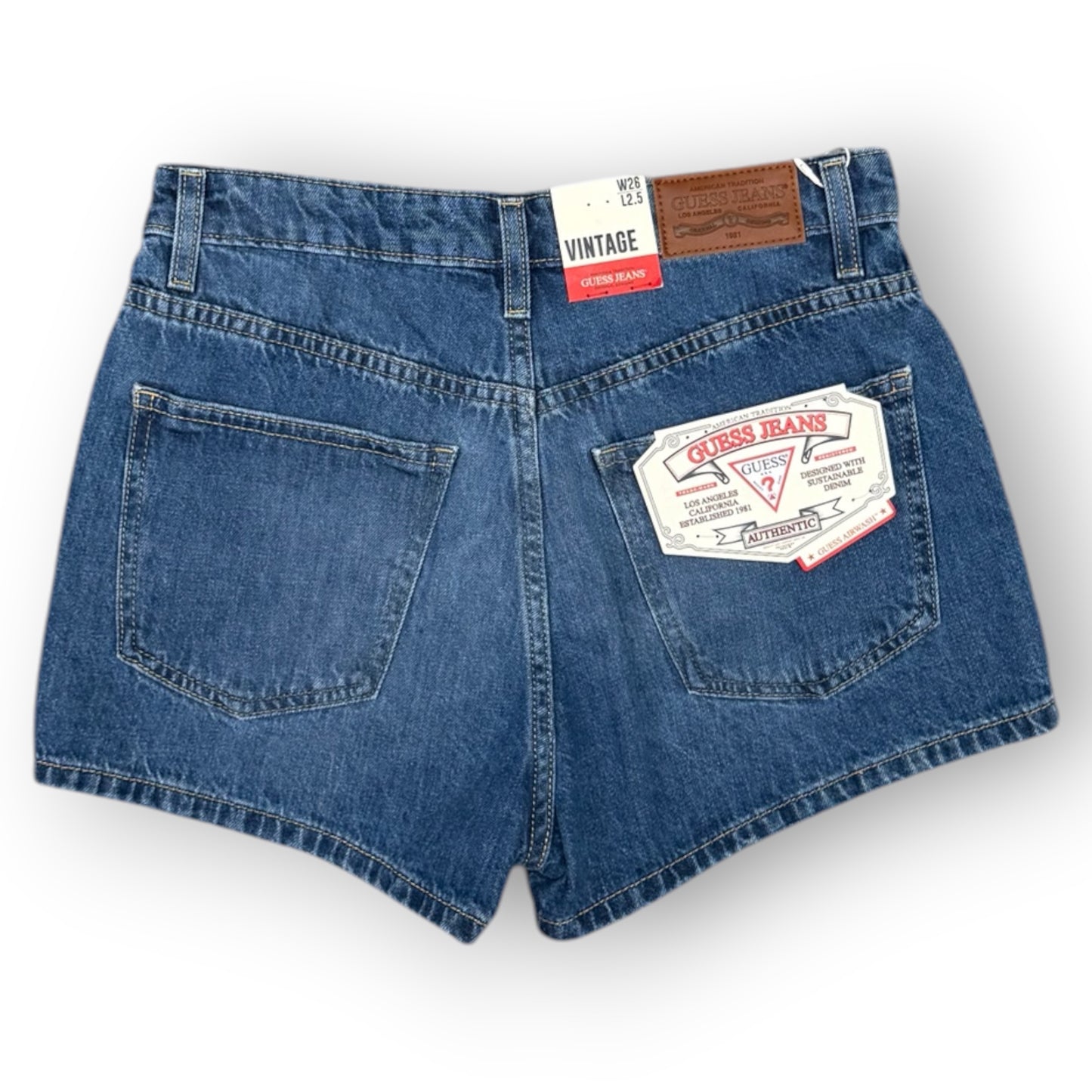 GUESS JEANS- Shorts in denim, mod.Vintage