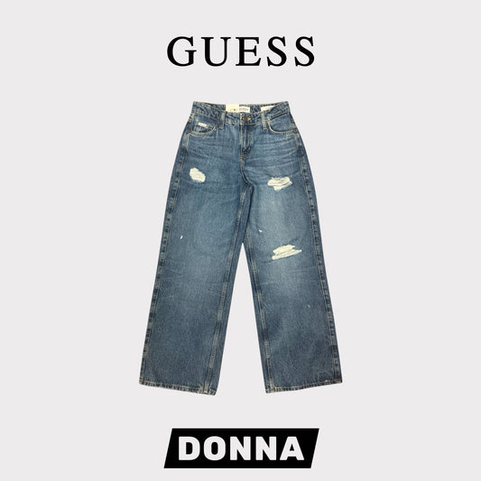 GUESS JEANS - Pantalone Donna, mod.Wide Leg, (L30)