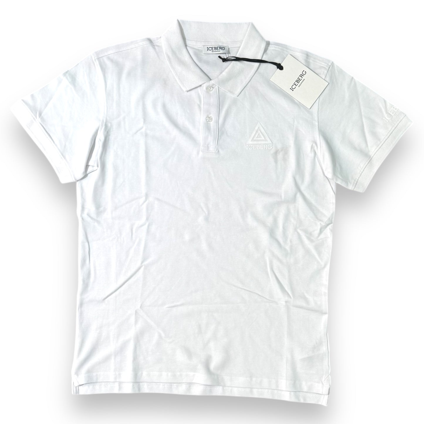 Polo ICEBERG ,RegularFit, Col.Bianco