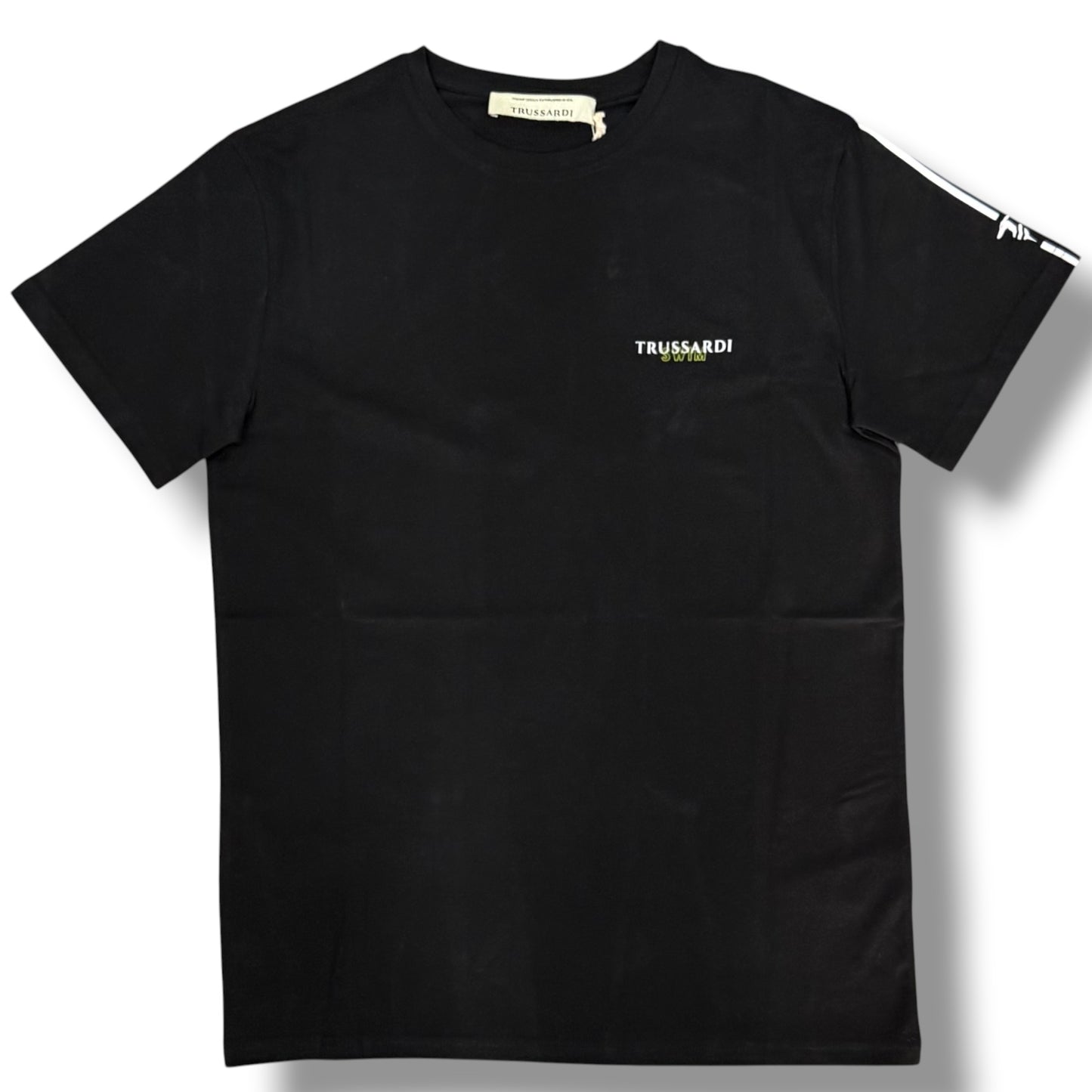 TRUSSARDI - T-Shirt Uomo con logo lato cuore, Col.Nero