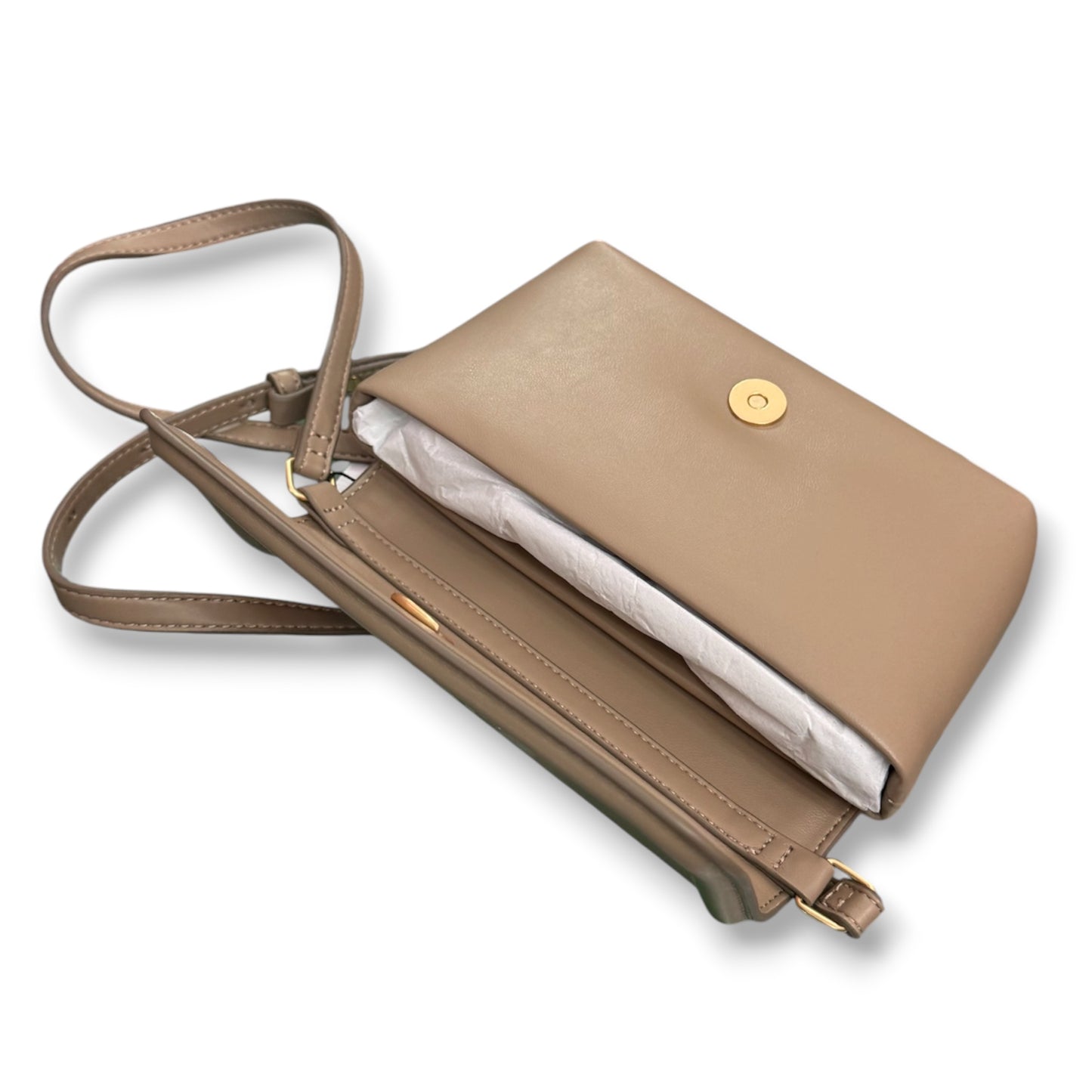 CALVIN KLEIN- Borsa Donna, Col.Beige