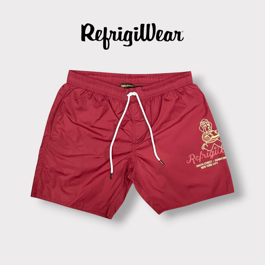 REFRIGIWEAR - Costume Uomo con disegno, Col.Rosso