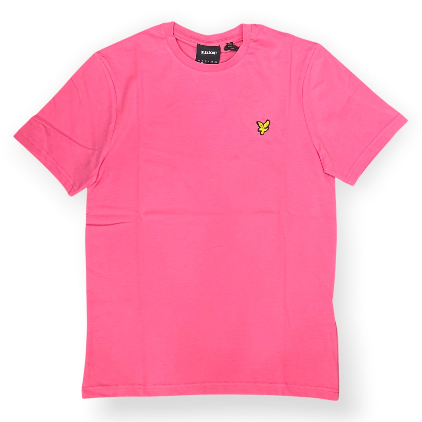 LYLE & SCOTT- T-Shirt Uomo Regular Fit, Col.Hot Pink