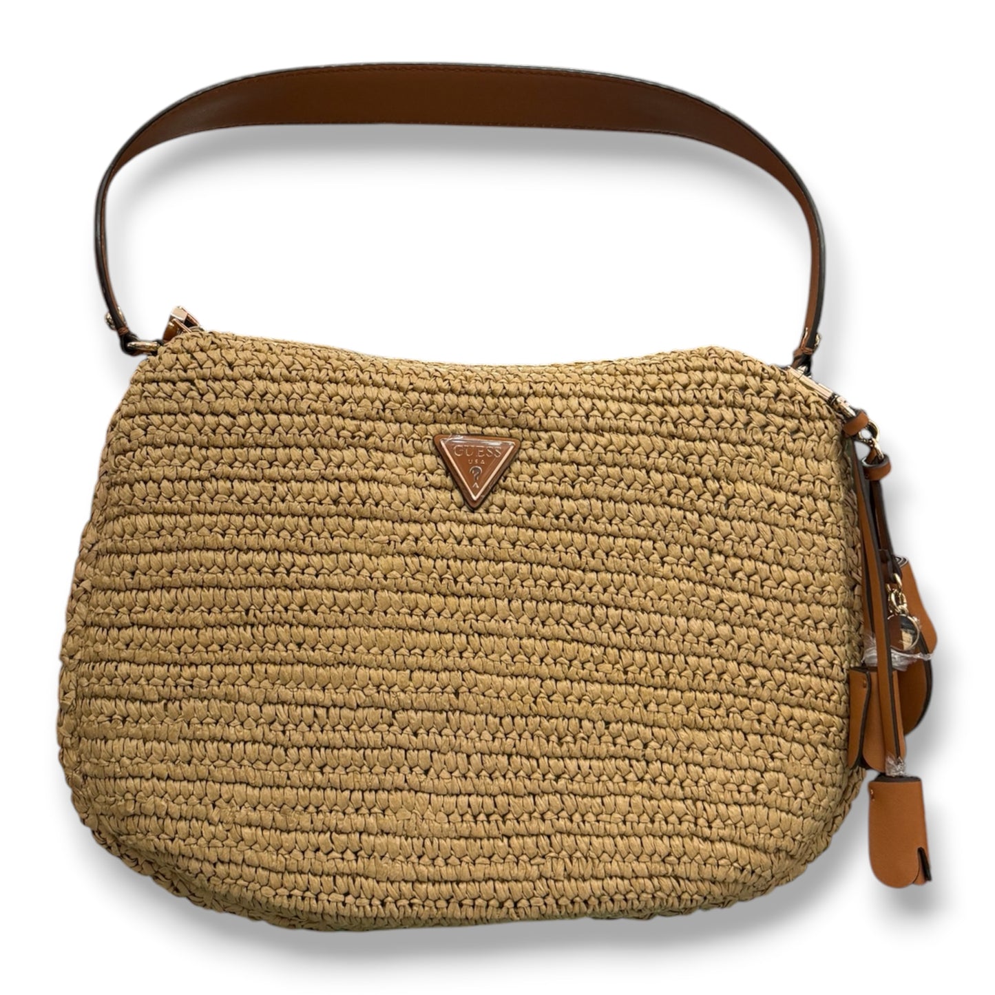 GUESS- Borsa Donna, Group:OFELIA, Col.NATURAL/COGNAC