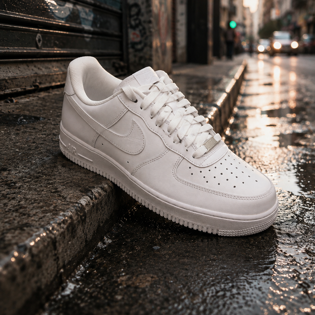 Scarpe AIR FORCE 1 ‘07 Total White