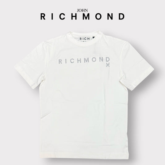 JOHN RICHMOND- T-shirt Donna, Oversize Fit, col.Bianco