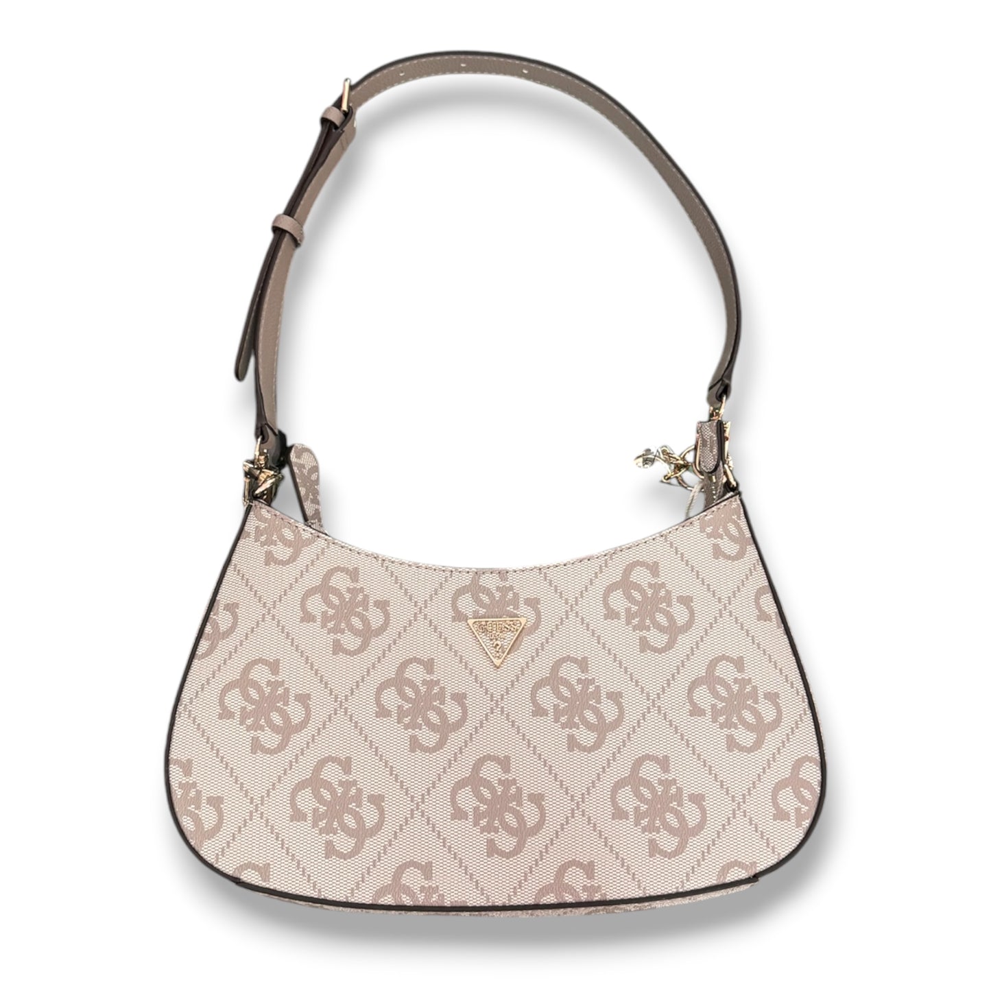 GUESS- Borsa Donna, Group:NOELLE II, Col.DARK TAUPE LOGO