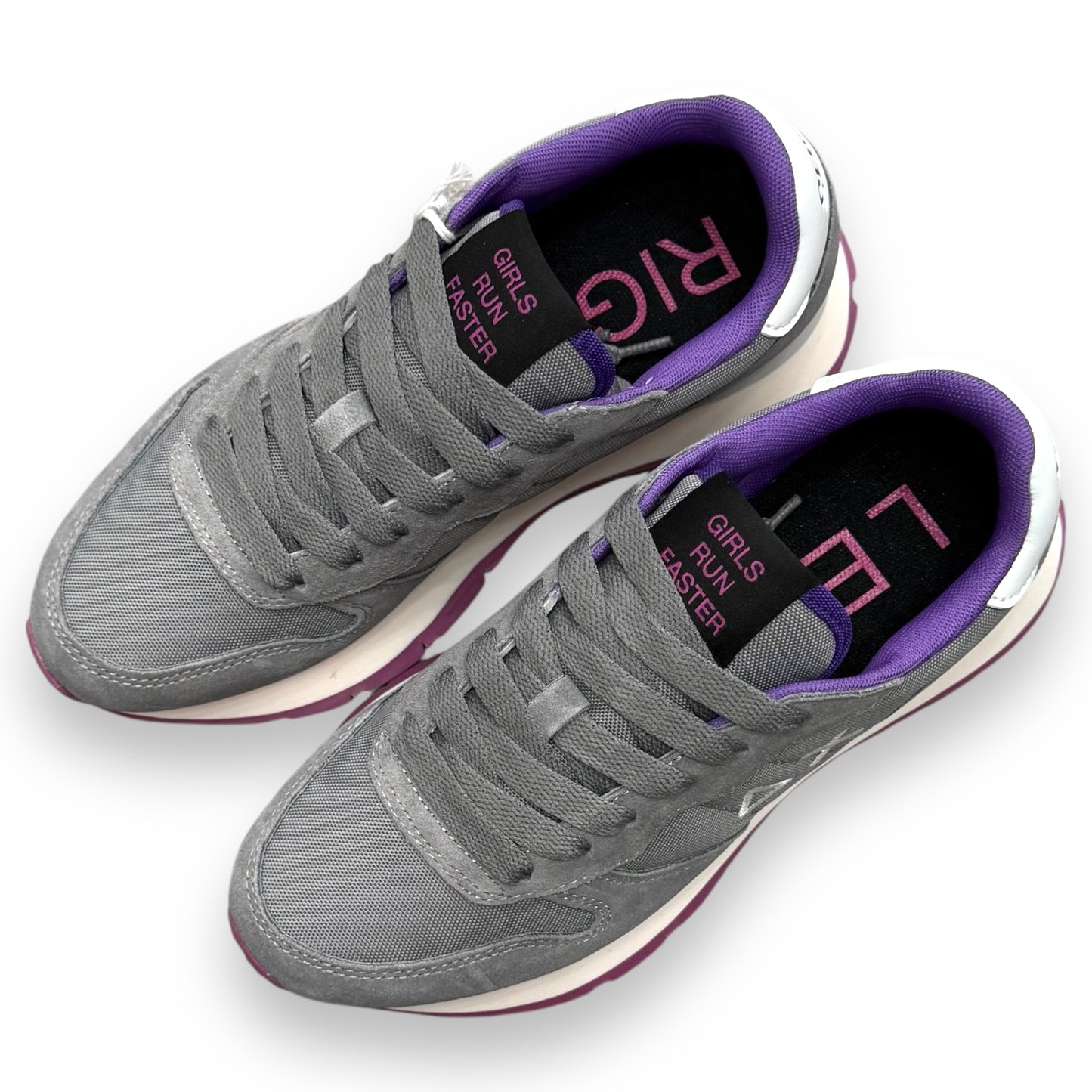 Scarpe SUN68 Donna, mod.Ally Solid, col.Grigio Medio