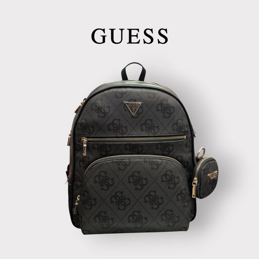 GUESS- Zaino Donna, Group:Power Play II, Col.Coal Logo