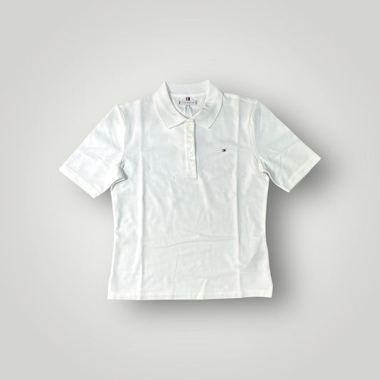 Polo TOMMY HILFIGER Donna , Col.Bianco