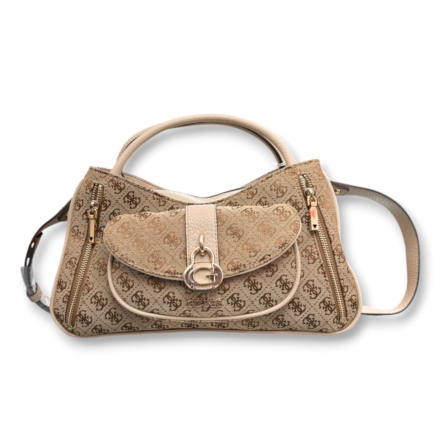 GUESS- Borsa Donna, Group:JESSA, Col.LATTE LOGO