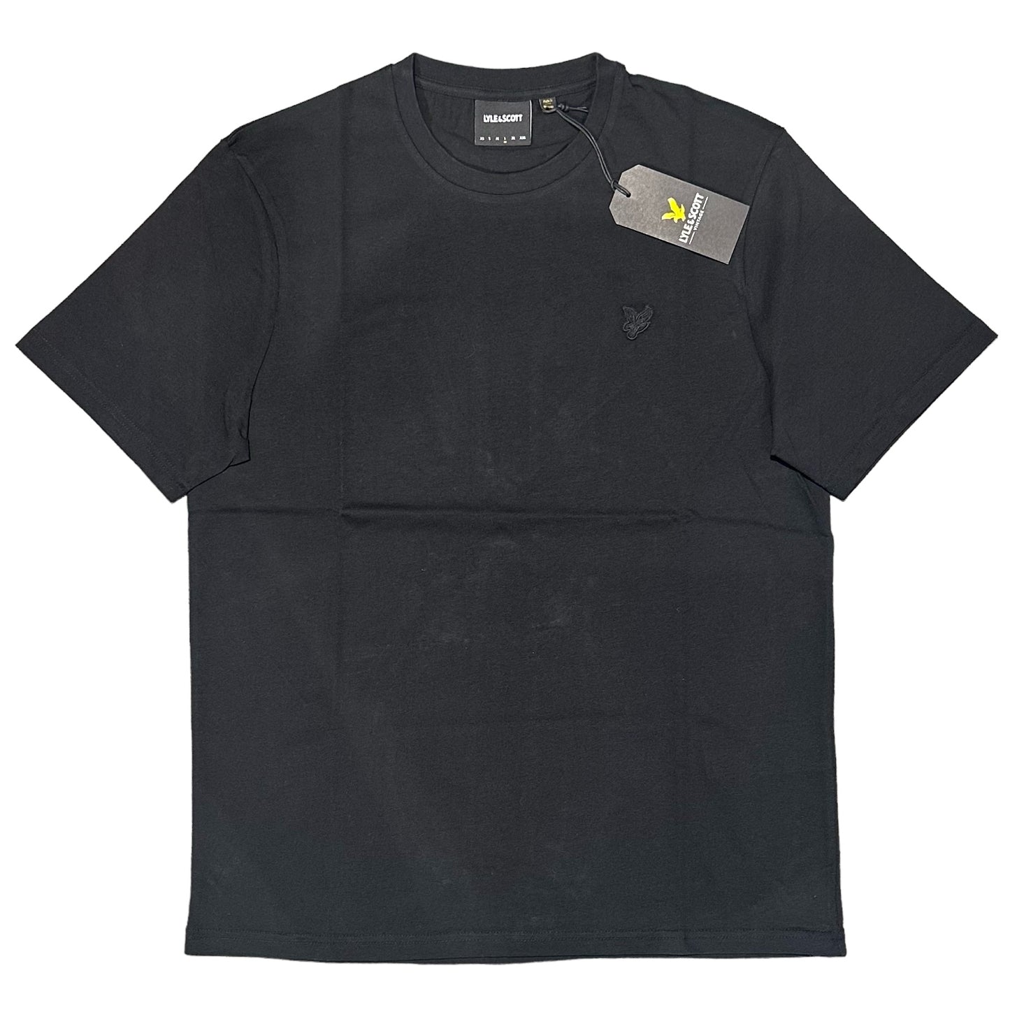 T-shirt LYLE & SCOTT Tonal Eagle 100% cotone, RegulrFit, col.JetBlack