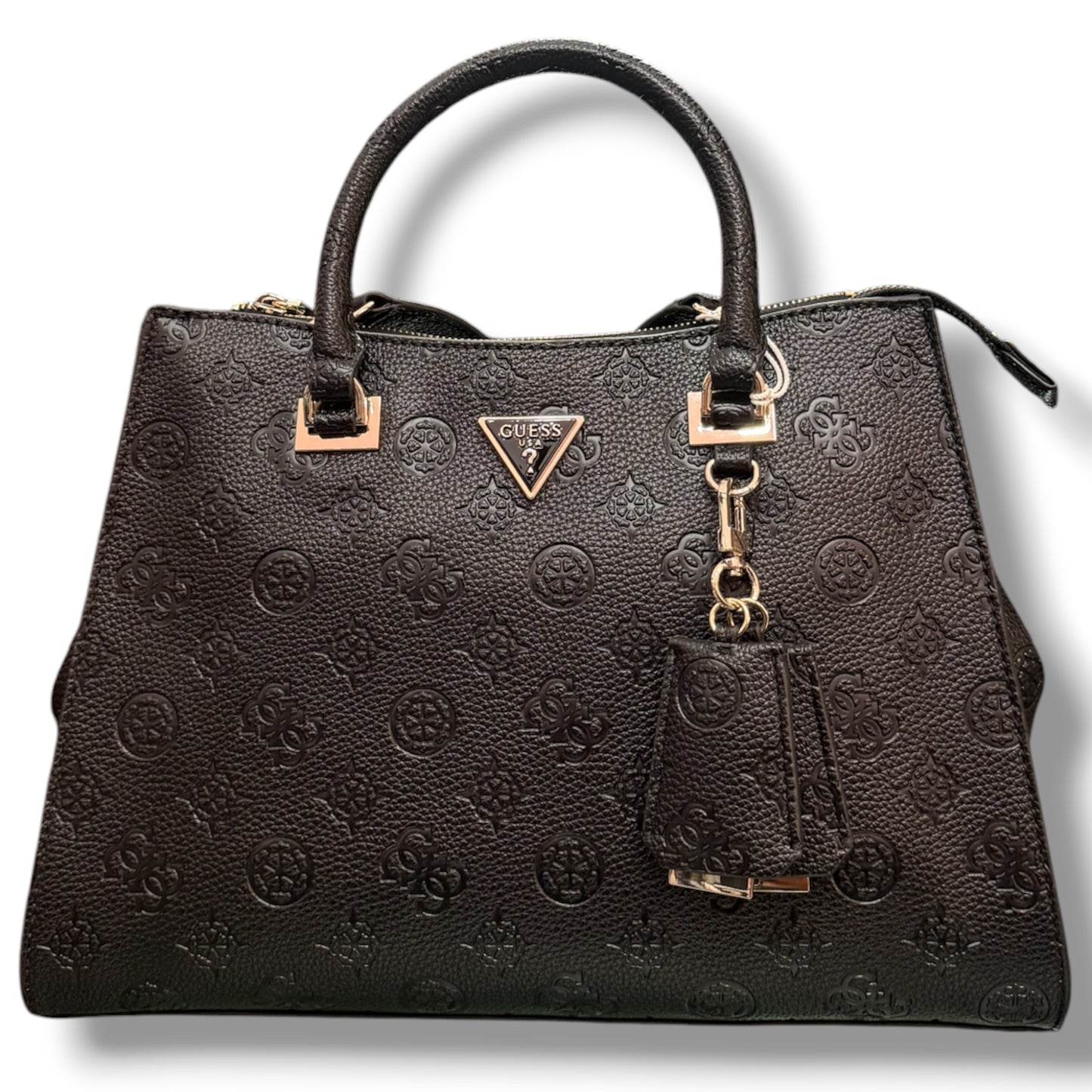 GUESS- Borsa Donna, Group:CRESIDIA II, Col.Black logo