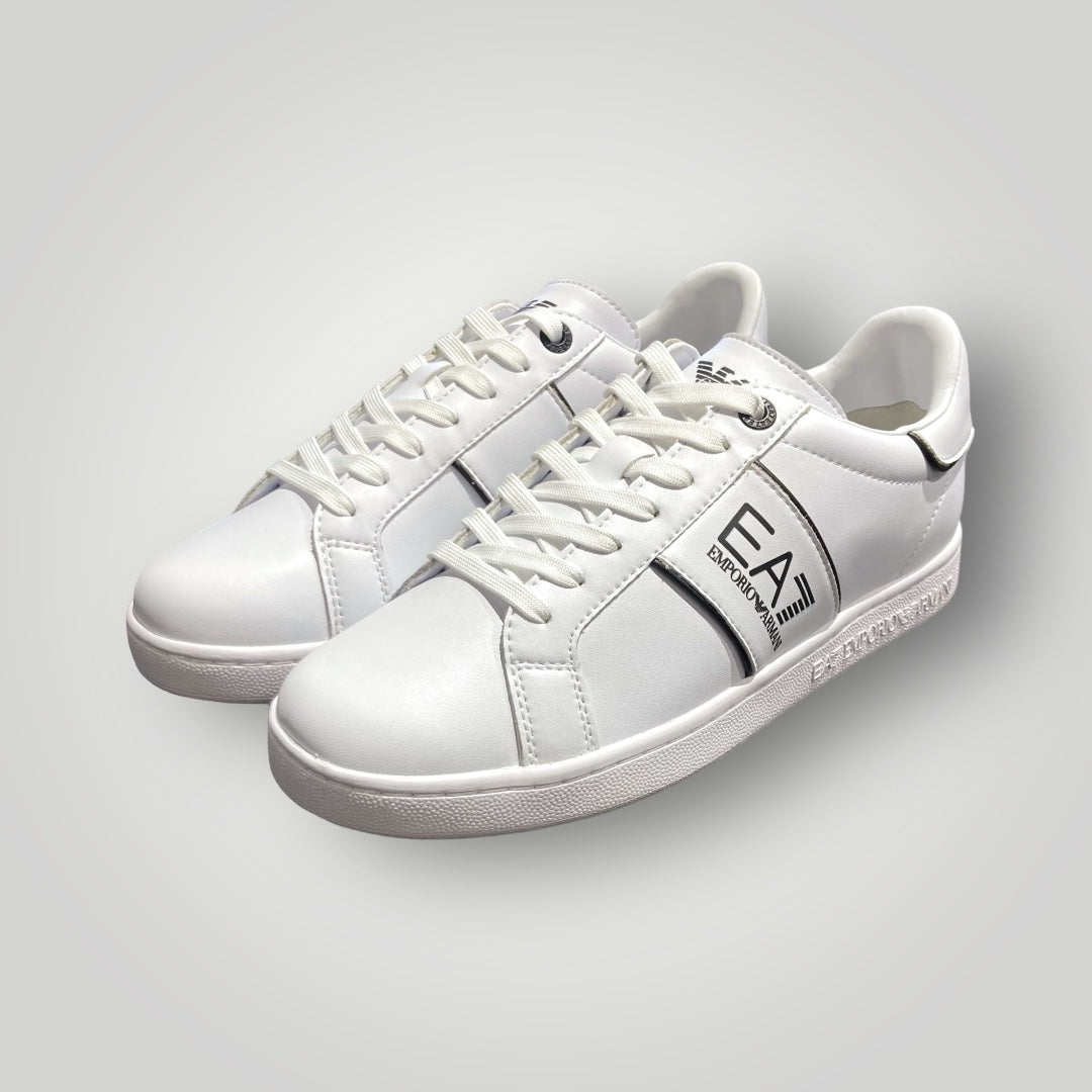 Scarpe EA7 EMPORIO ARMANI Uomo, col.Bianco/Nero, (veste grande)