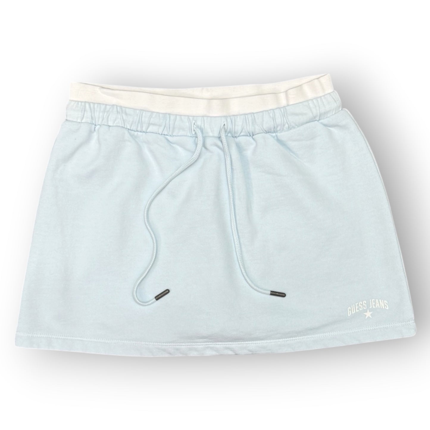 GUESS JEANS- Pantagonna, col.Azzurro/Bianco