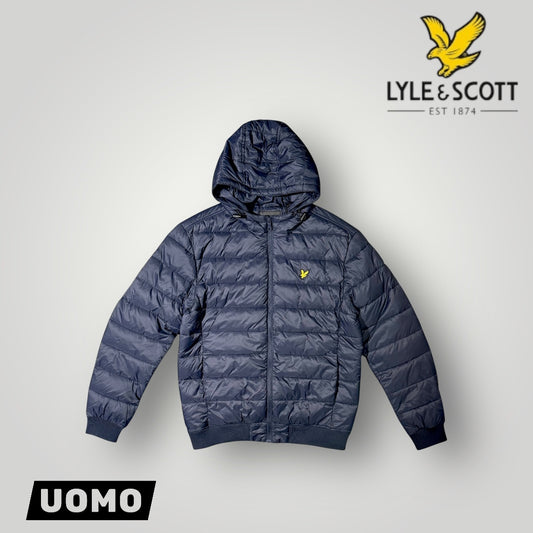 Piumino LYLE SCOTT con cappuccio, Col.Blu