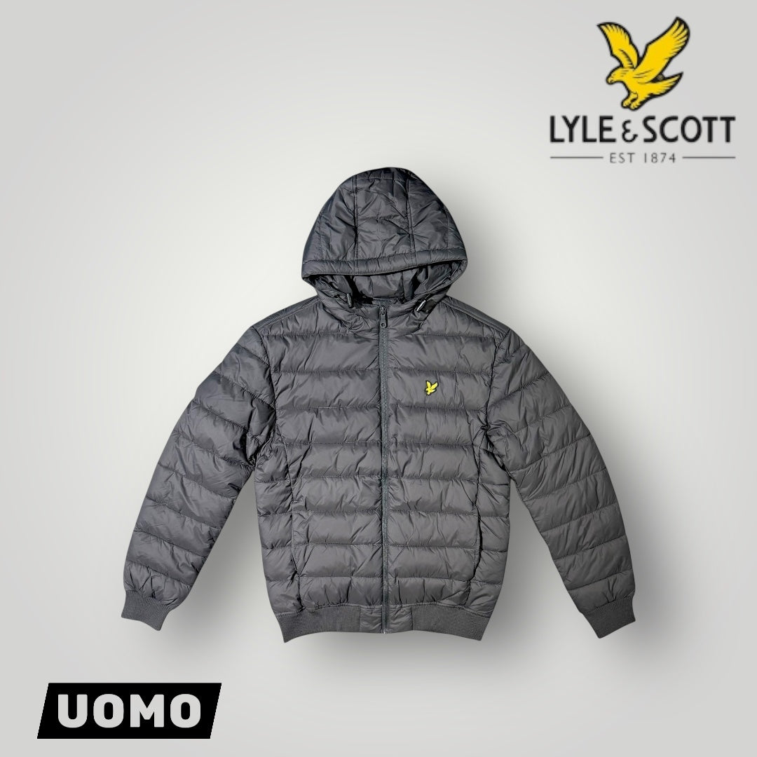 Piumino LYLE SCOTT con cappuccio, Col.Grigio