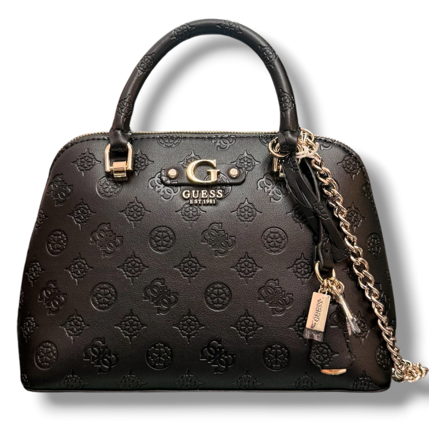 GUESS- Borsa Donna, Group:DITA, (dimensione piccola), Col.Black logo