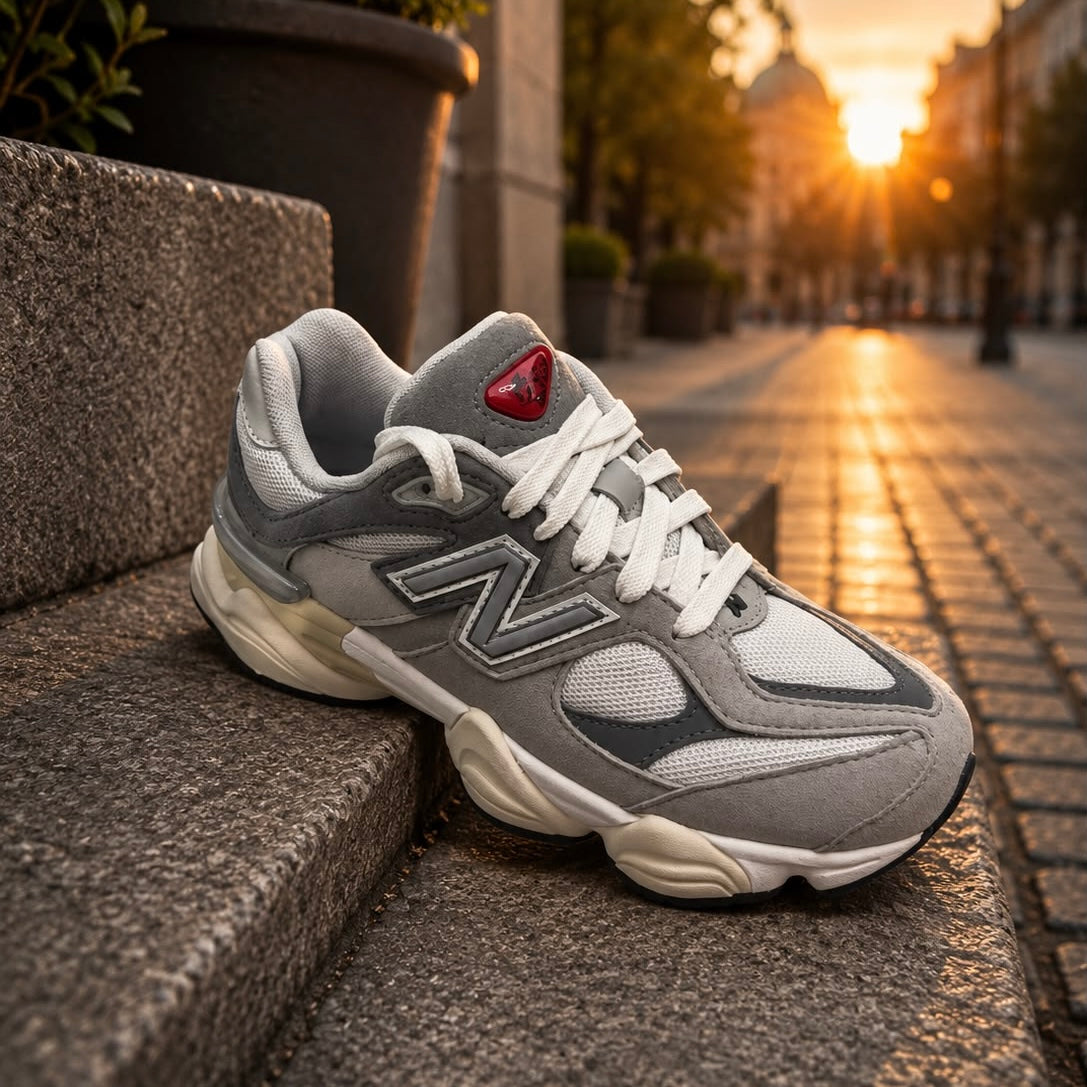 NEW BALANCE 9060 GS- col.Grigio chiaro