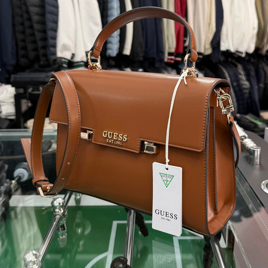 Borsa GUESS Group Eco Aldith , Col.Cognac