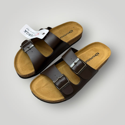 Ciabatte SUPERGA Uomo, col. Marrone