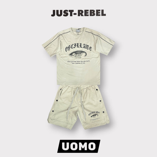 JUST REBEL - Completino estivo Uomo, Col.Beige