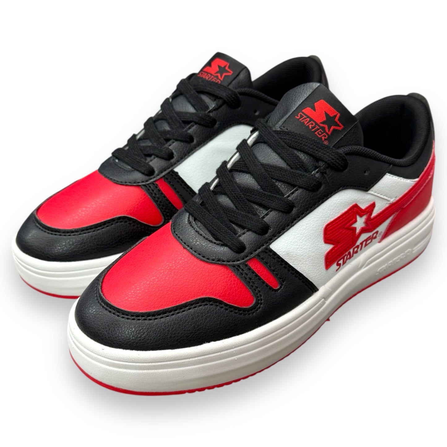 Scarpe STARTER, col.Bianco/Nero/Rosso(STBL-08)