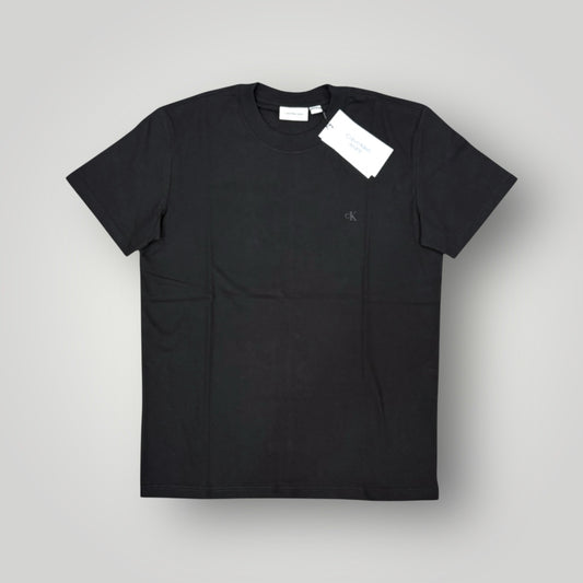 T-shirt CALVIN KLEIN, con logo gommato lato cuore, Col.Nero