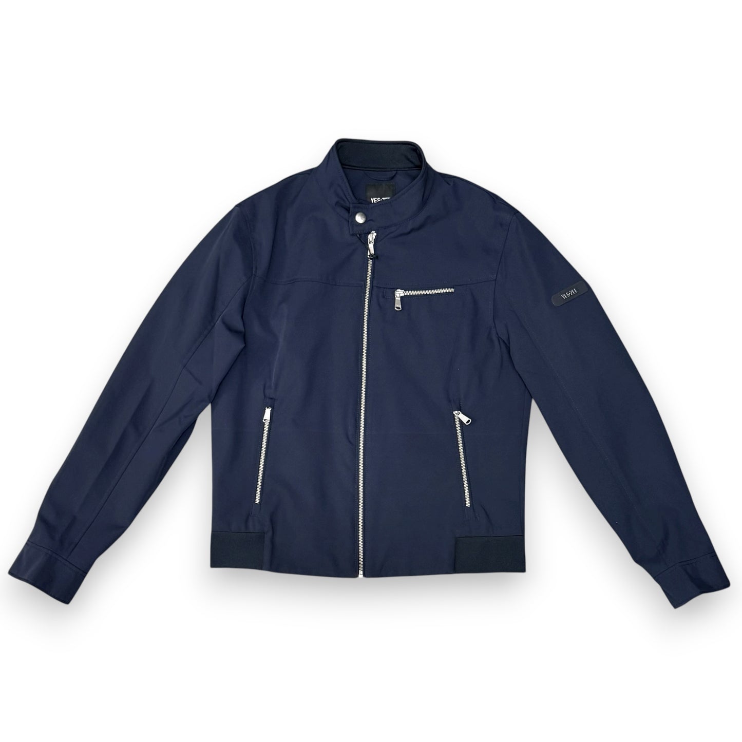 Giubbotto YES-ZEE Uomo, mod.Biker, col.Blu