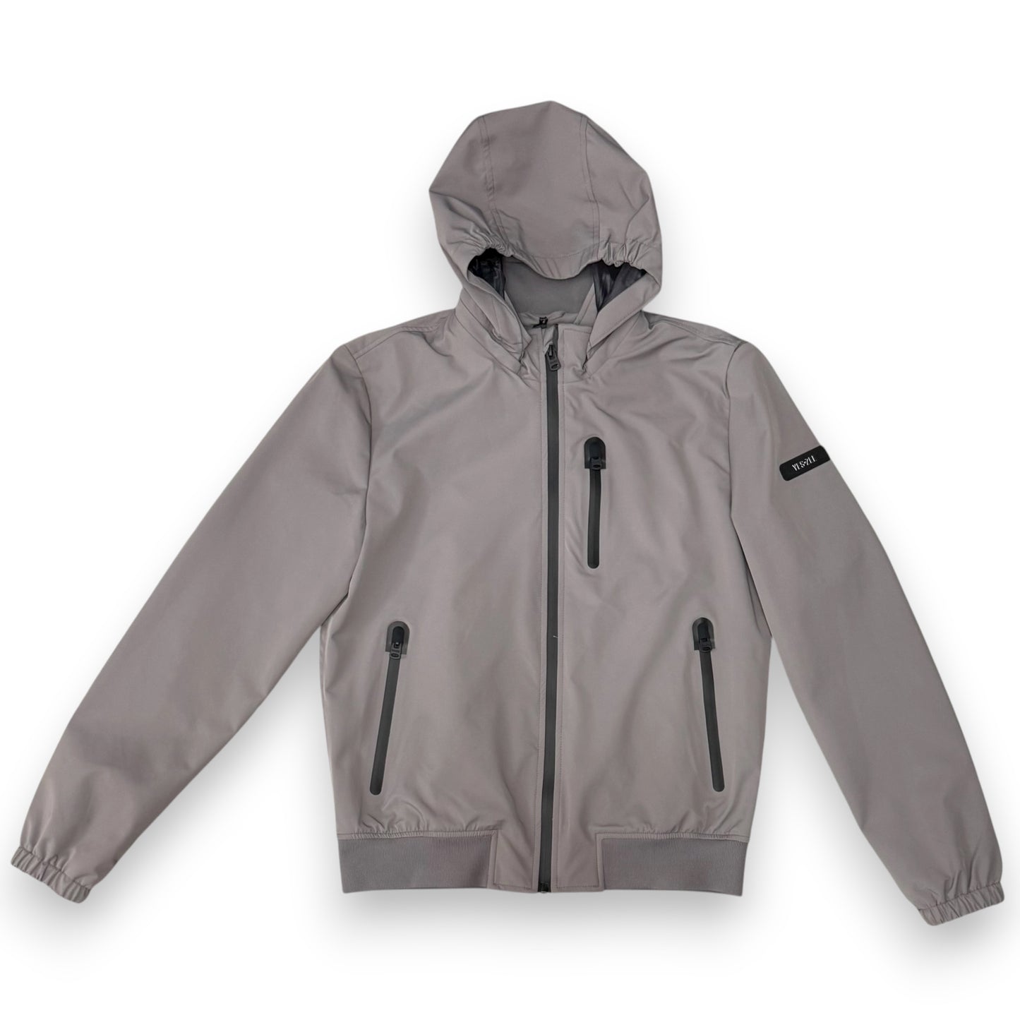 Giubbotto YES-ZEE Uomo, con cappuccio sganciabile, con zip termosaldata, col.Grigio