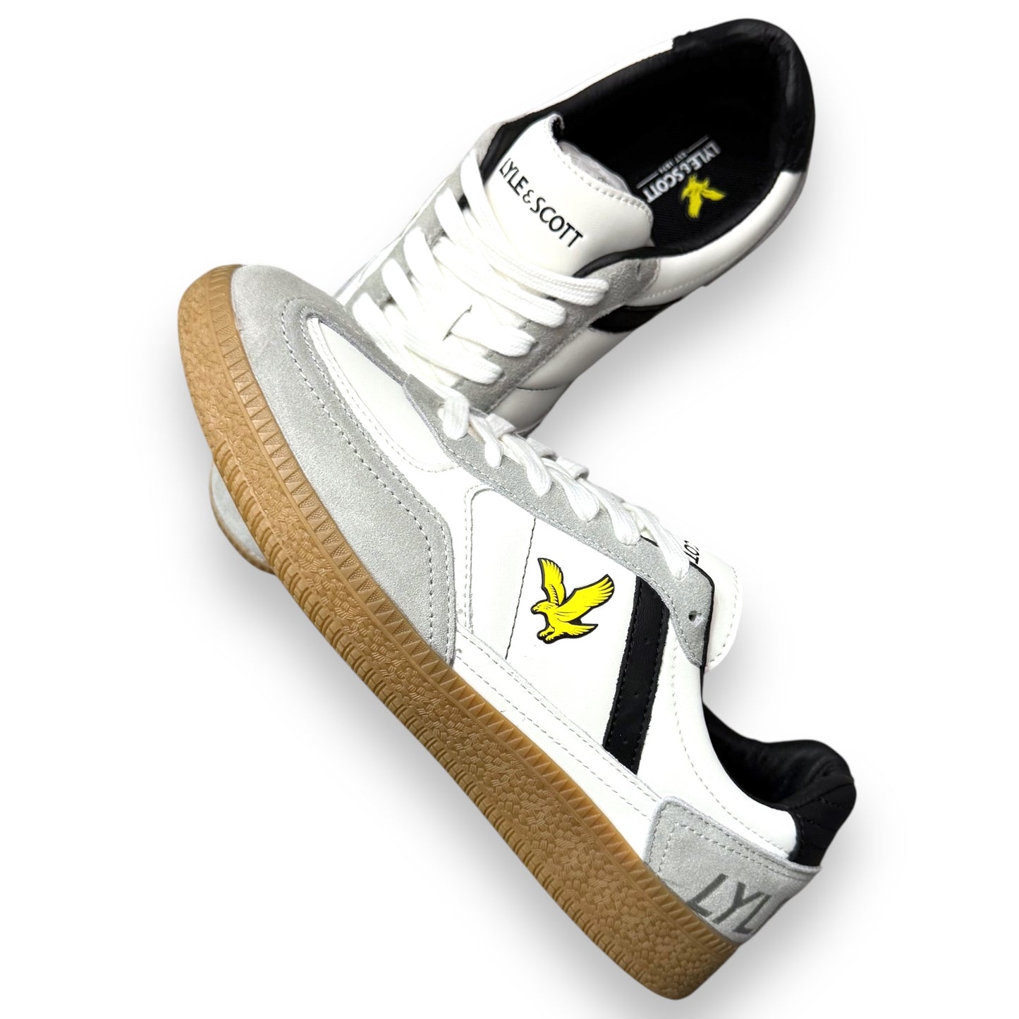 Scarpe LYLE & SCOTT Uomo, mod.Soccer,col.Bianco