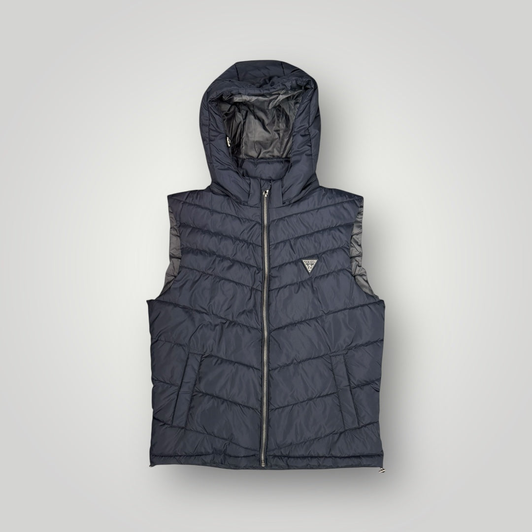 Smanicato GUESS Uomo con cappuccio sganciabile, Col.Blu