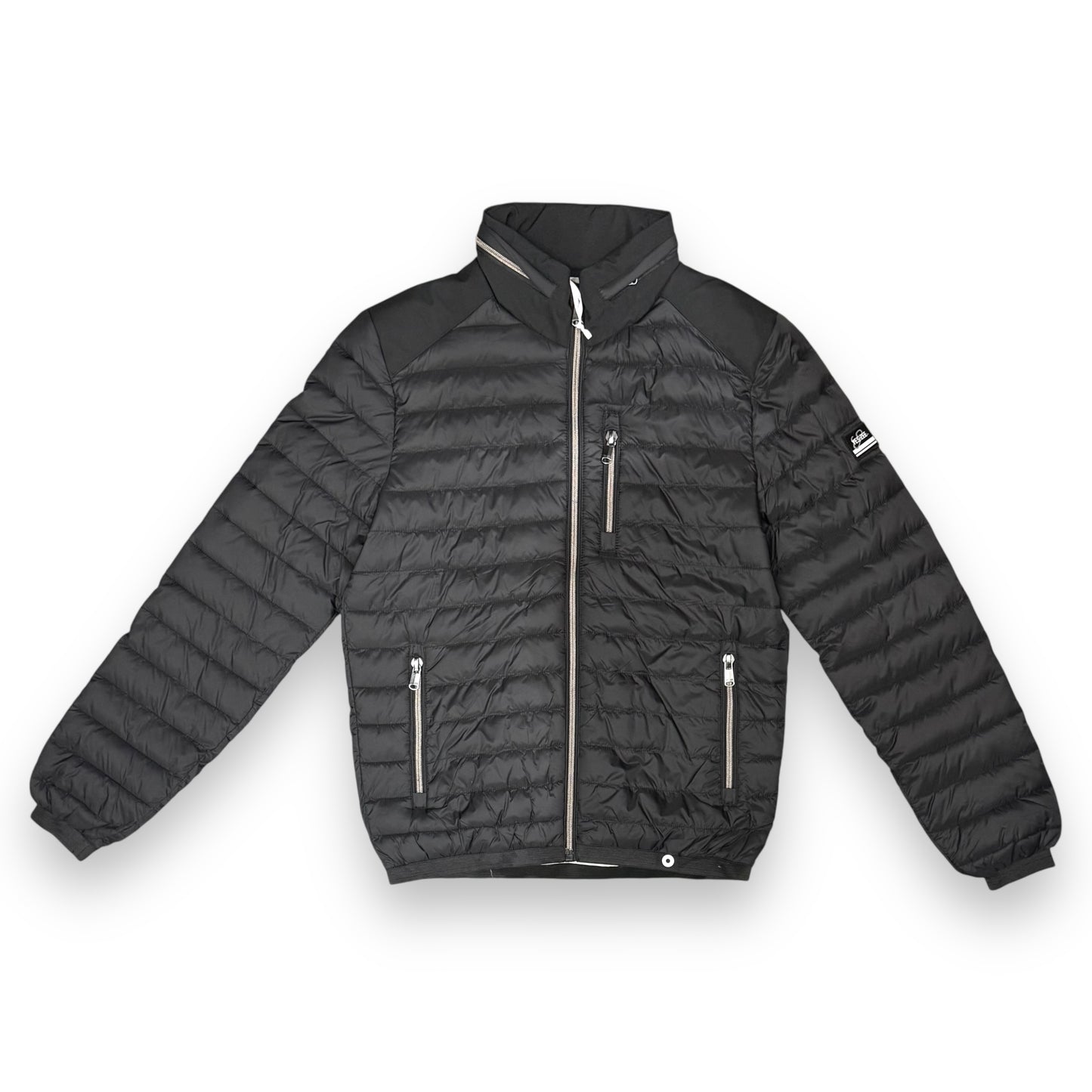 Giubbotto YES-ZEE Uomo 70 grammi con cappuccio nascosto, col.Nero