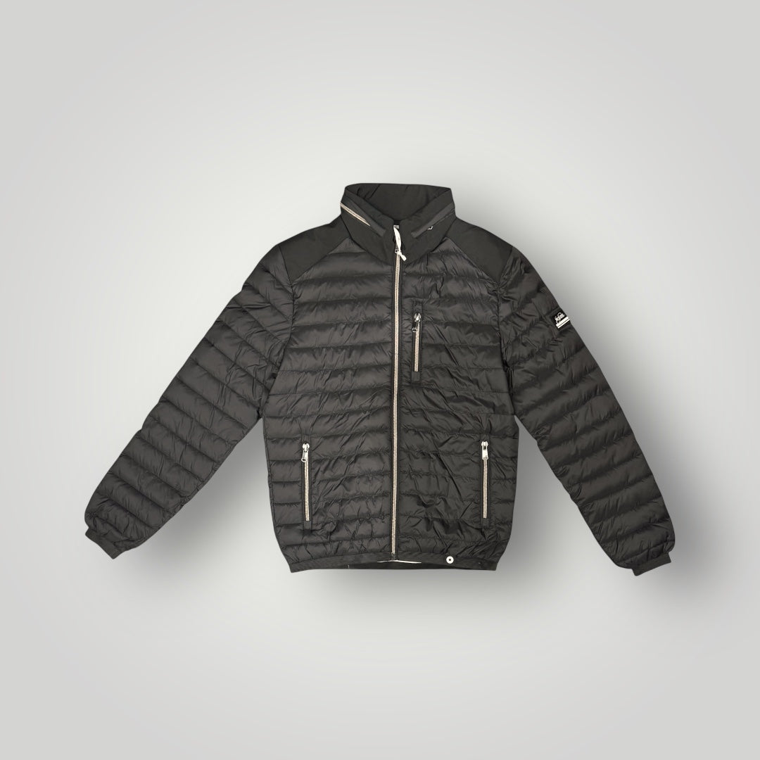 Giubbotto YES-ZEE Uomo 70 grammi con cappuccio nascosto, col.Nero