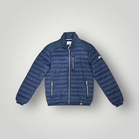 Giubbotto YES-ZEE Uomo 70 grammi con cappuccio nascosto, col.Blu