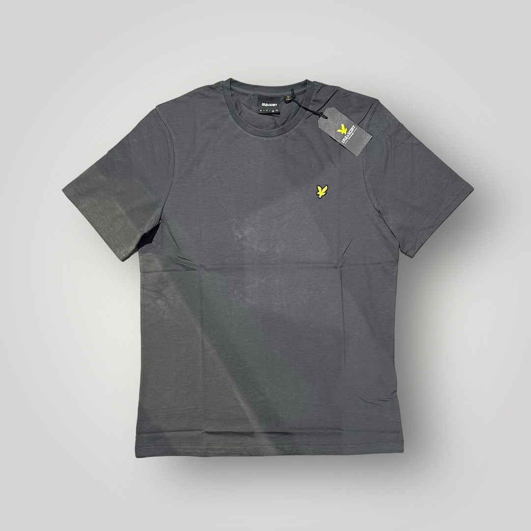T-shirt LYLE & SCOTT 100% cotone, RegulrFit, col.Gunmetal