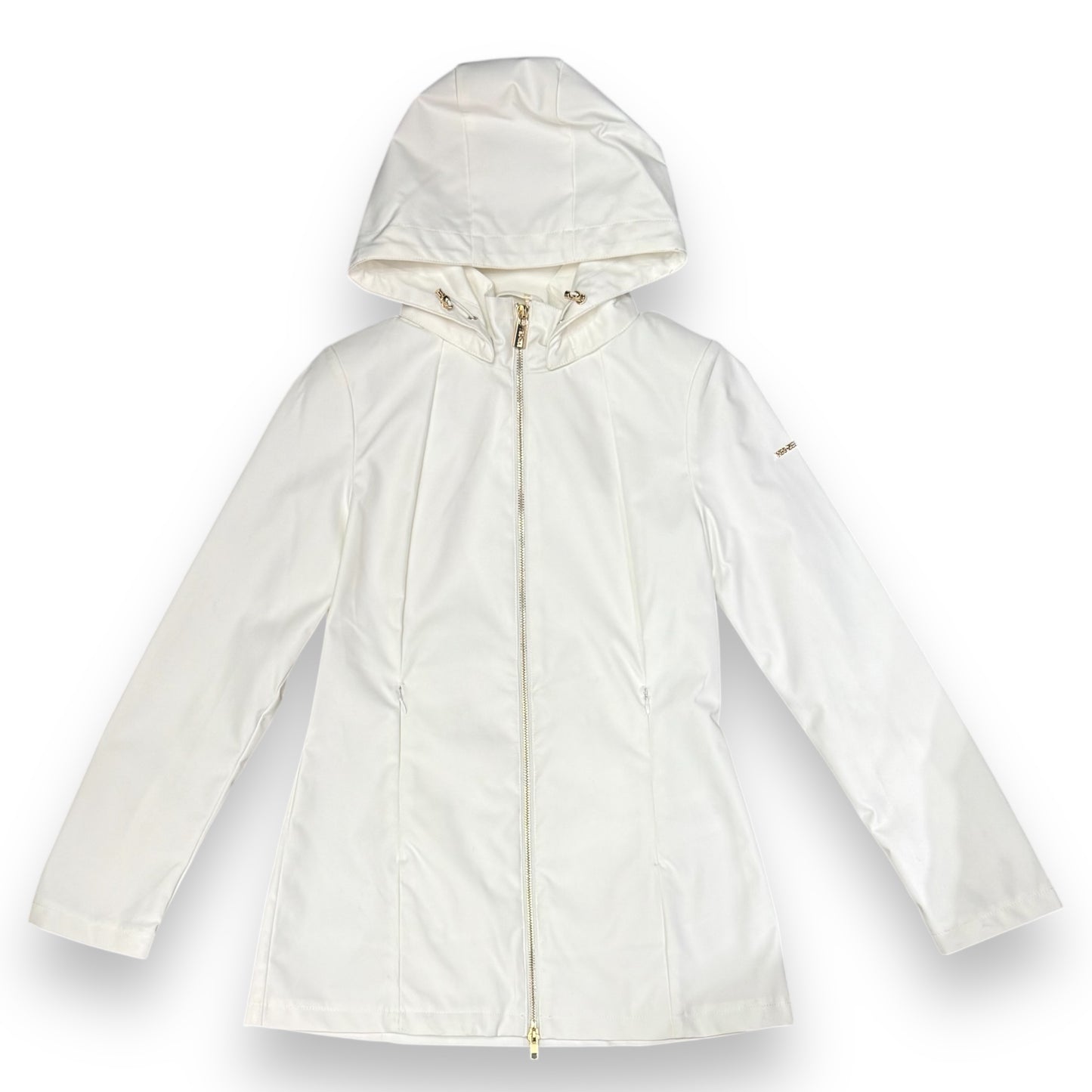 Giubbotto in tessuto tecnico YES-ZEE,lunghezza bacino col.Bianco