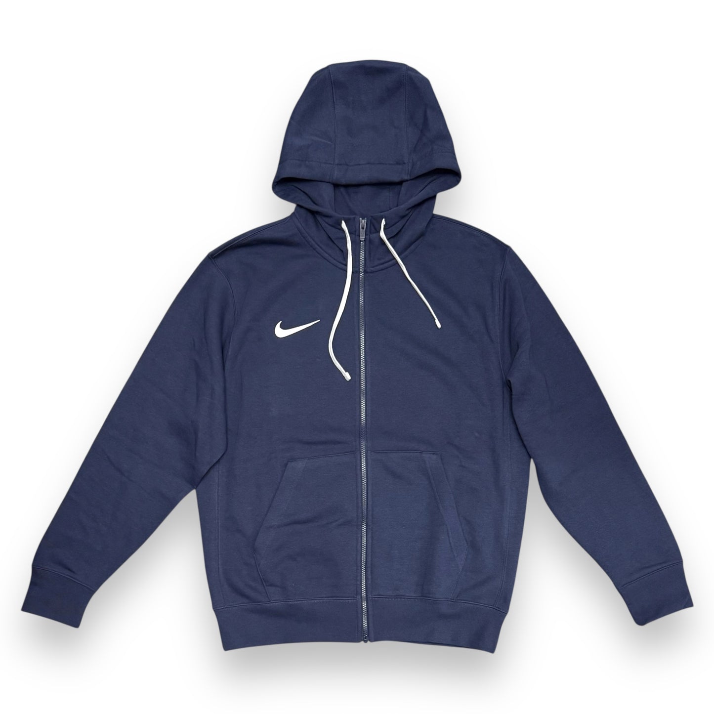 Felpa NIKE con zip e cappuccio,col.Blu