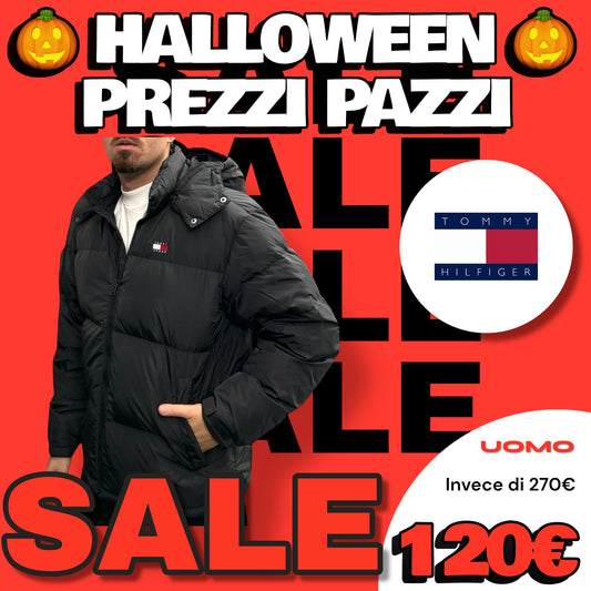 Giubbotto TOMMY HILFIGER Uomo, con cappuccio sganciabile, (veste grande si consiglia una tg. In meno), col.Nero