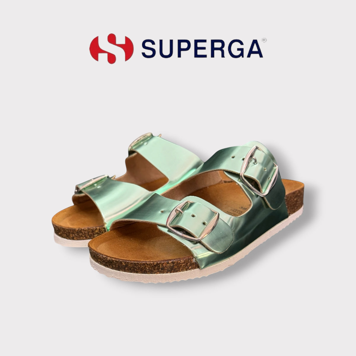 SUPERGA- Scarpe Donna, col.Verde smeraldo