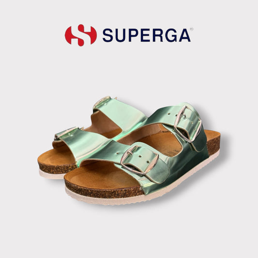 SUPERGA- Scarpe Donna, col.Verde smeraldo