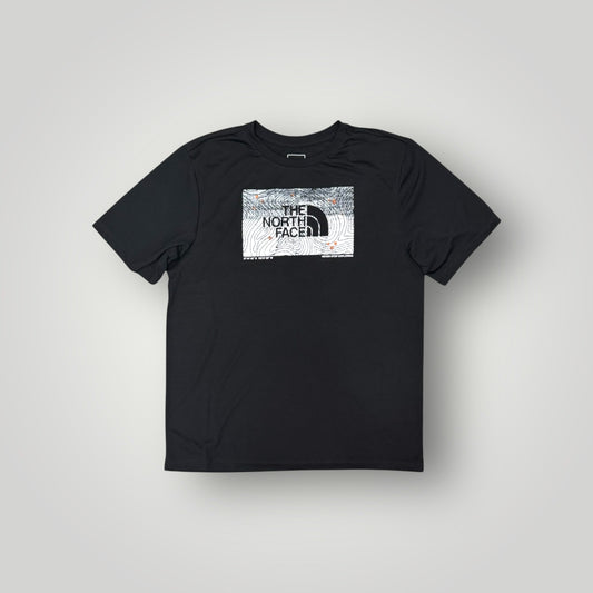 T-shirt THE NORTH FACE Uomo, Foundation Abstract, con stampa dietro la schiena Col.Nero