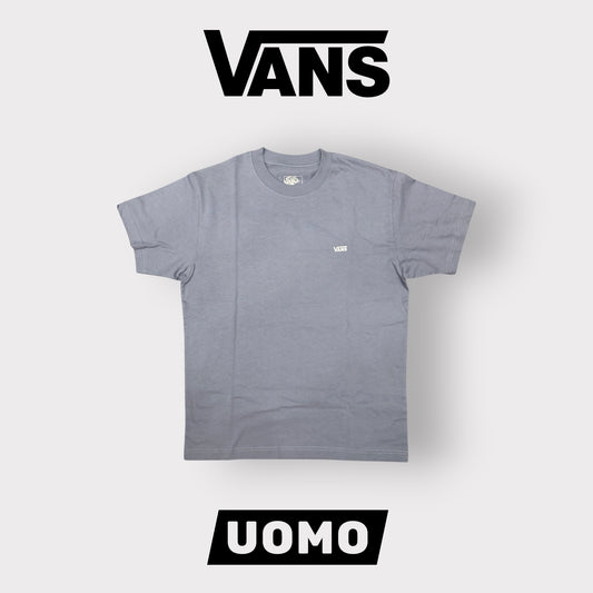 VANS- T-shirt Uomo, con logo lato cuore, LooseFit, col.Glacial Slate