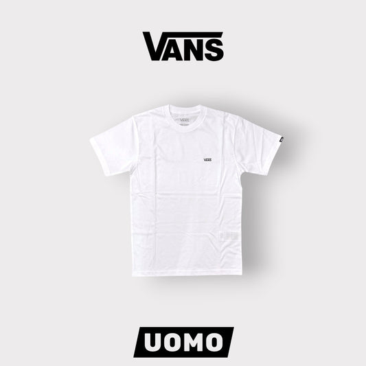 VANS- T-shirt Uomo, con logo lato cuore, ClassicFit, col.Bianco