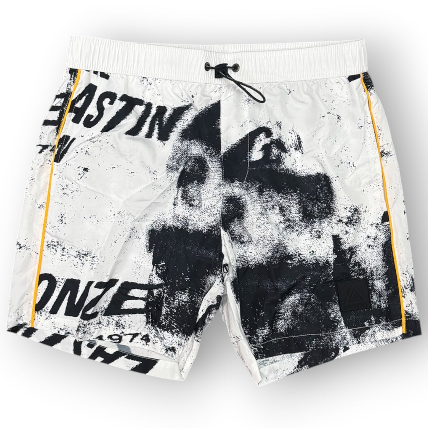 ICEBERG BEACHWEAR- Costume Uomo, con stampa, col.Bianco