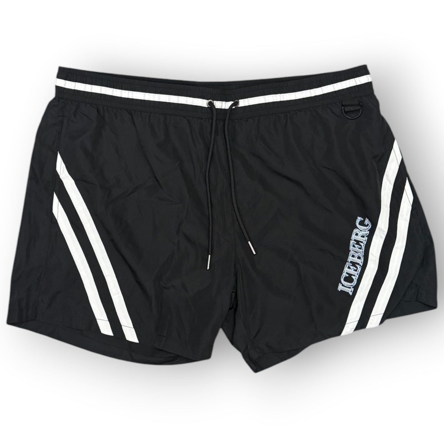 ICEBERG BEACHWEAR- Costume Uomo, con stampa, col.Nero
