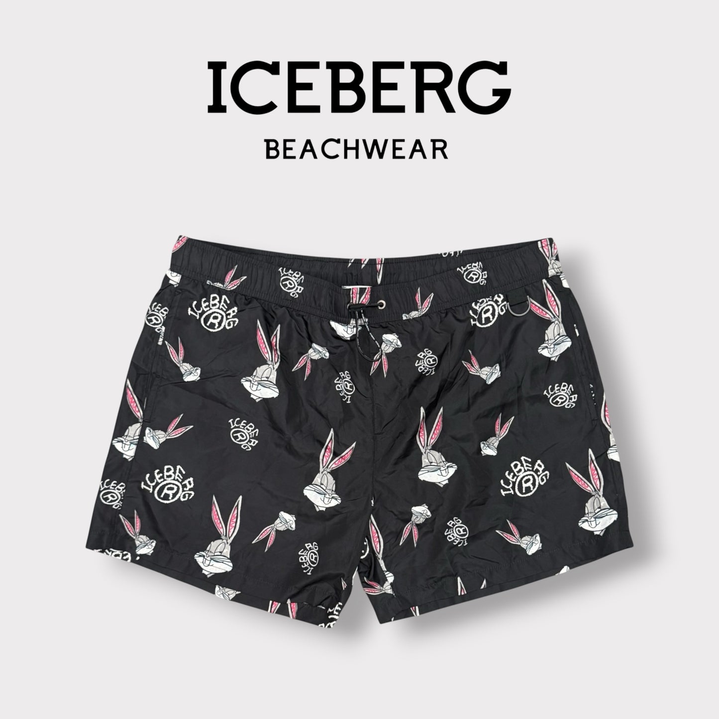 ICEBERG BEACHWEAR- Costume Uomo, col.Nero